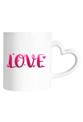 Love - walentynkowy kubek