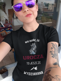 Koszulka" Nie dość, że urocza, to jeszcze wydziarana"