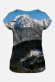 Koszulka damska FULL PRINT Góry zimą