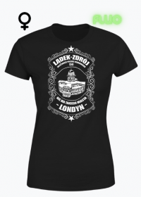 Koszulka damska - Nie ma takiego miasta – Lądyn! Jest Lądek, Lądek-Zdrój. Rzeczywistość w krzywym zwierciadle