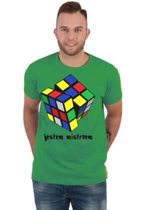 rubics cube shirt ON
