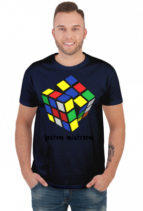 rubics cube shirt ON