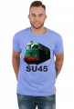 Koszulka z lokomotywą SU45 z podpisem SU45