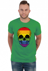 Man T shirt skull
