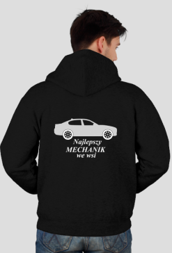 Bluza rozpinana Najlepszy mechanik przód/tył