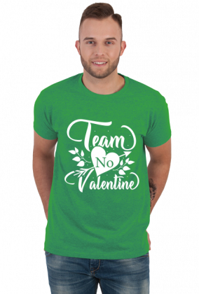 Koszulka Team no valentine antywalentynki