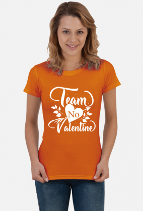 Team no Valentine koszulka antywalentynkowa