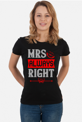 Koszulka Mrs always right