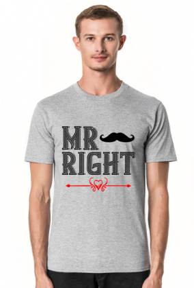 Mr Right - koszulki dla par