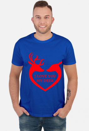 Koszulka I love you my deer