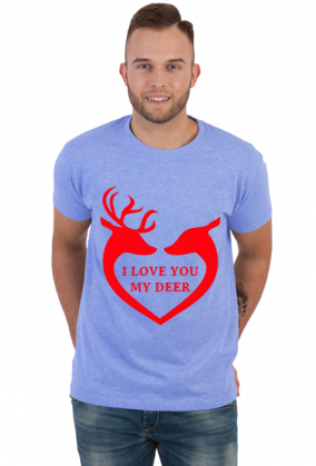 Koszulka I love you my deer