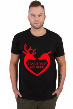 Koszulka I love you my deer