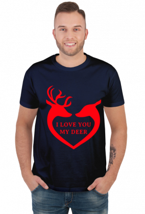 Koszulka I love you my deer