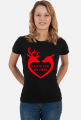 I love you my deer koszulka damska