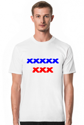 XXXXX XXX T-Shirt Koszulka Dla Dorosłych Kolor