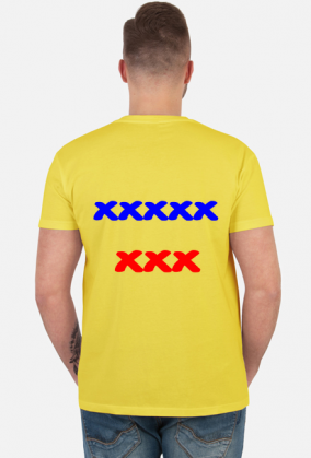 XXXXX XXX T-Shirt Koszulka Dla Dorosłych Kolor