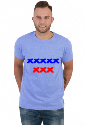 XXXXX XXX T-Shirt Koszulka Dla Dorosłych Kolor