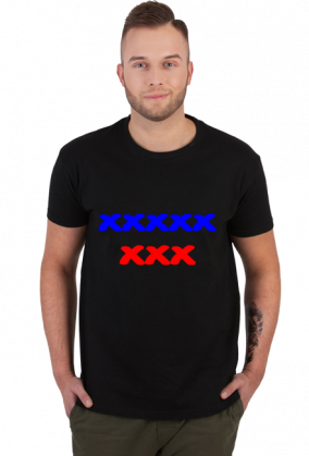 XXXXX XXX T-Shirt Koszulka Dla Dorosłych Kolor