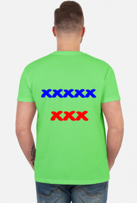 XXXXX XXX T-Shirt Koszulka Dla Dorosłych Kolor