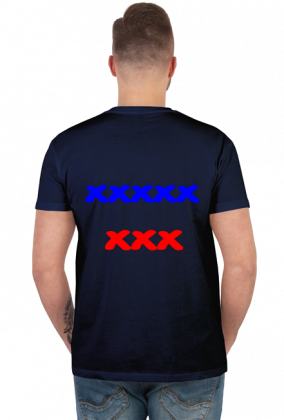 XXXXX XXX T-Shirt Koszulka Dla Dorosłych Kolor