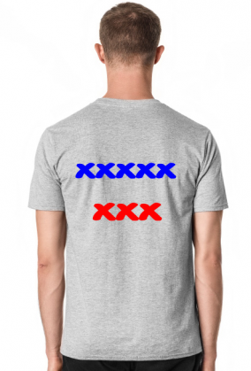 XXXXX XXX T-Shirt Koszulka Dla Dorosłych Kolor