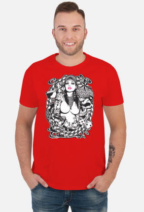 Koszulka z tatuażem