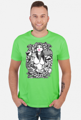 Koszulka z tatuażem