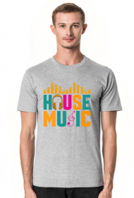 HOUSE MUSIC koszulka męska