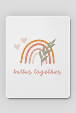 Podkładka pod myszkę BETTER TOGETHER
