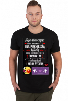 koszulka na walentynki dla tej jedynej