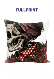 Poduszka z czaszką