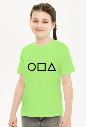 T-shirt dziewczęcy- Squid Game