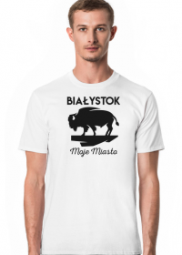Koszulka Białystok z żubrem