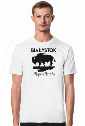 Koszulka Białystok z żubrem