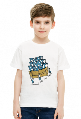 T-shirt chłopięcy- Pivot!