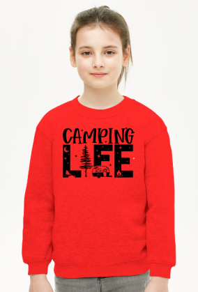 Bluza Kemping, Camping Girl