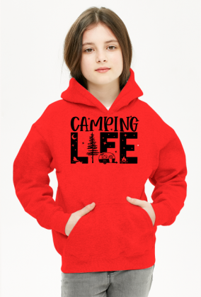 Bluza z kapturem Kemping, Camping Kids
