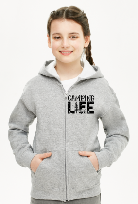Bluza z kapturem Kemping, Camping 2 Kids