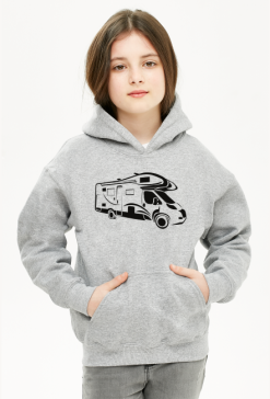 Bluza Kamper z kapturem Kemping, Camping 3 Kids
