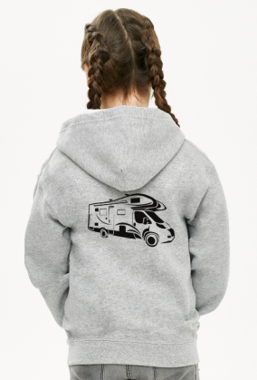 Bluza Kamper z kapturem Kemping, Camping 3 Kids