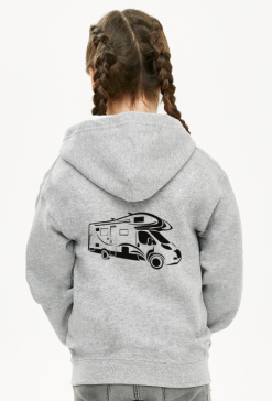 Bluza Kamper z kapturem Kemping, Camping 4 Kids