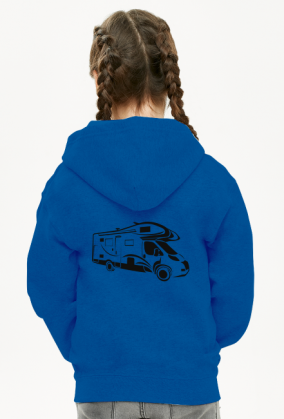 Bluza Kamper z kapturem Kemping, Camping 4 Kids