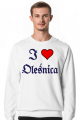 Bluza unisex I love Olesnica