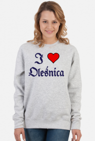 Bluza unisex I love Olesnica
