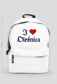 Maly plecak I love Olesnica