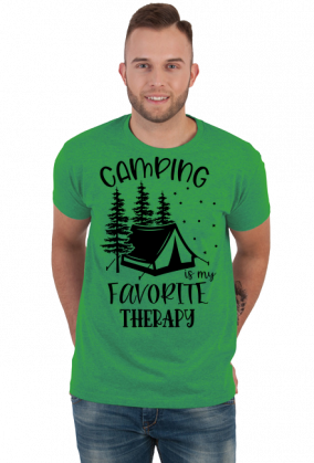 T-Shirt NAMIOT, KEMPING 1