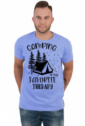 T-Shirt NAMIOT, KEMPING 1