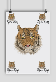 Plakat  na sciane A1 Tygrys
