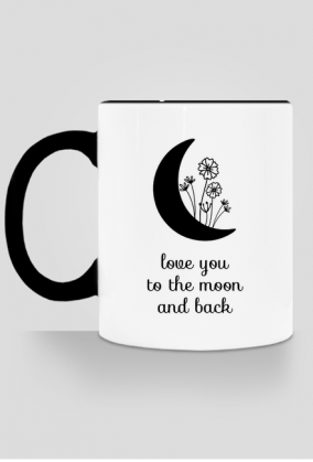 Kubek LOVE YOU TO THE MOON