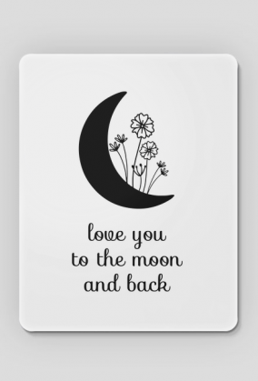 Podkładka pod mysz LOVE YOU
